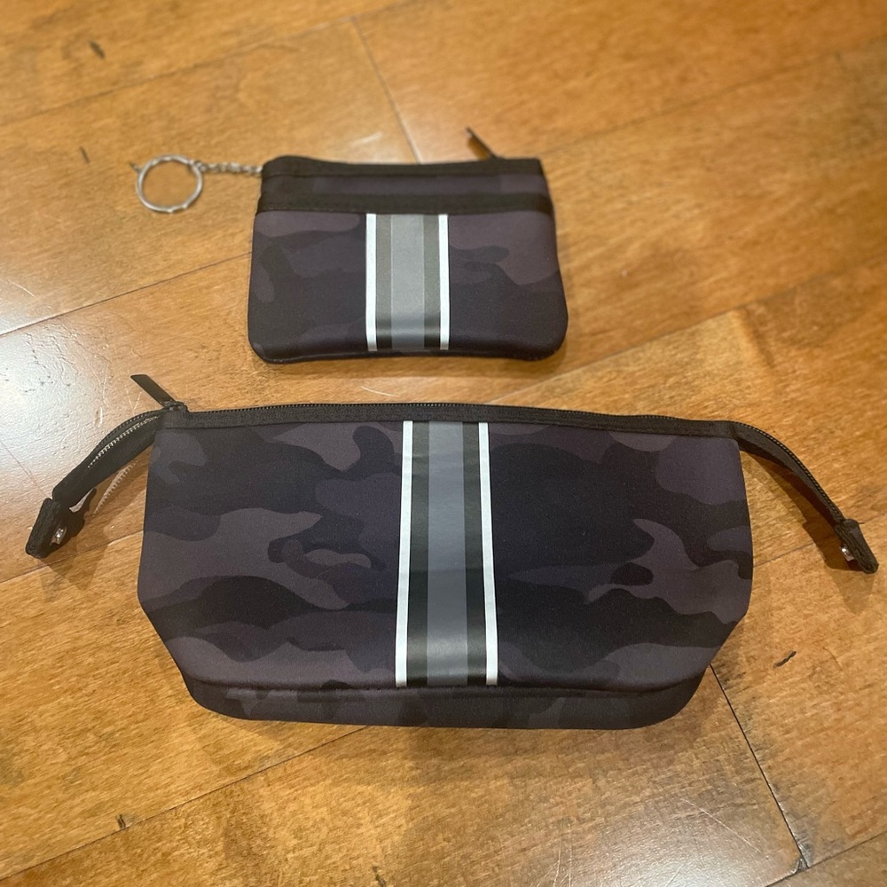 SOLD - Haute Shore Erin Elite and Max Elite cosmetic bag and card case.